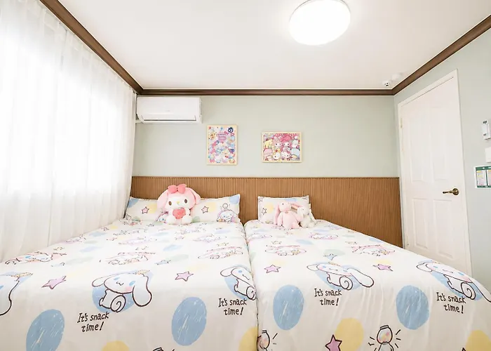 Appartement 홍대 망원 한강 Mrt 5min 무료주차 어린이방 9인 빅3룸 Luggage Storage Séoul