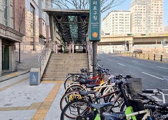 Appartement Hongdae 3Br 4Bed Mrt 5Min 8인 대형숙소 망원시장 한강공원 *